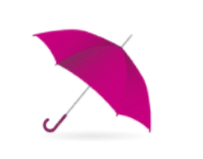 icon of a pink umbrella