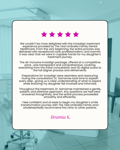 11 The Teal Umbrella - Patient Experience Testimonials